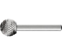 PFERD TOOLS 22420836 Fraise sur tige HSS boule 16 mm Longueur 54 mm Dimension produit, Ø 16 mm Longueur de travail 14 mm Diamètre
