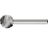 PFERD TOOLS 22420836 Fraise sur tige HSS boule 16 mm Longueur 54 mm Dimension produit, Ø 16 mm Longueur de travail 14 mm Diamètre de tige 6 mm 1 pièce