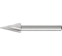 PFERD TOOLS 22423316 Fraise sur tige HSS cône pointu Longueur 60 mm Dimension produit, Ø 10 mm Longueur de travail 20 mm Diamètre de tige 6 mm 1 pièce