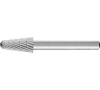 Pferd Fraise sur tige 22450136 HSS boule Ø 10 mm Longueur 60 mm Longueur de travail 20 mm