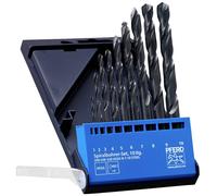 PFERD TOOLS 25298001 SET DIN 338 HSSG N 1-10 STEEL 10TLG Jeu de forets pour le métal 10 pièces 1 mm, 2 mm, 3 mm, 4 mm, 5 mm, 6 mm
