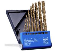 PFERD TOOLS 25298002 SET DIN 338 HSSE N 1-10 INOX 10TLG Jeu de forets pour le métal 10 pièces 1 mm, 2 mm, 3 mm, 4 mm, 5 mm, 6 mm