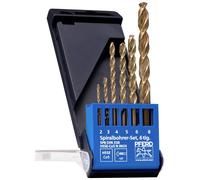 PFERD TOOLS 25298004 SET DIN 338 HSSE N INOX 6TLG Jeu de forets pour le métal 6 pièces 2 mm, 3 mm, 4 mm, 5 mm, 6 mm, 7 mm, 8 mm