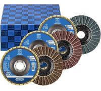 PFERD TOOLS 44698005 SET PVL 125 A Disque segmenté Diamètre 125 mm Ø de perçage 22.23 mm aluminium, Alliage à base de cobalt, Alliage à base de nickel, bronze,