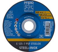 PFERD Pferd Disque à ébarber incurvé PSFSTEELOX 125x7mm Quantité:1