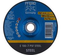 PFERD TOOLS 62017634 Psf Steel Disque à ébarber à moyeu déporté Diamètre 180 mm Ø de perçage 22.23 mm 10 pc(s)