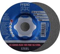 PFERD TOOLS 64187125 Disque abrasif Diamètre 125 mm Ø de perçage 22.23 mm acier 10 pc(s)