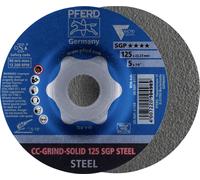 PFERD TOOLS 64187126 Disque abrasif Diamètre 125 mm Ø de perçage 22.23 mm acier 10 pc(s)