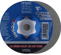 PFERD TOOLS 64187180 Disque abrasif Diamètre 180 mm Ø de perçage 22.23 mm acier 10 pc(s)