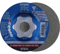 PFERD TOOLS 64188116 Disque abrasif Diamètre 115 mm Ø de perçage 22.23 mm acier 10 pc(s)