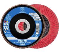 PFERD 67611536 PFF 115 CO-FREEZE 36 SG INOX Disque segmenté Diamètre 115 mm Ø de perçage 22.23 mm Alliage à base de nickel