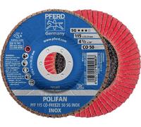 PFERD TOOLS 67611550 PFF 115 CO-FREEZE 50 SG INOX Disque segmenté Diamètre 115 mm Ø de perçage 22.23 mm Alliage à base de nickel, Superalliages à base de