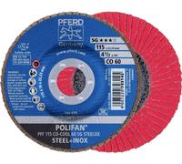 PFERD 67660615 PFF 115 CO-COOL 60 SG STEELOX Disque segmenté Diamètre 115 mm Ø de perçage 22.23 mm Alliage d'aluminium, Alliage à