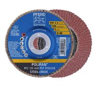 PFERD TOOLS 67744125 PFC 125 A 40 PSF STEELOX Disque segmenté Diamètre 125 mm Ø
