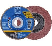 PFERD TOOLS 67746125 PFC 125 A 60 PSF STEELOX Disque segmenté Diamètre 125 mm Ø de perçage 22.23 mm acier inoxydable, acier 10 pc(s)