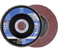 PFERD TOOLS 67749115 A Psf Steelox Disque segmenté Diamètre 115 mm Ø de perçage 22.23 mm Grain 120 10 pc(s)