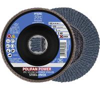PFERD TOOLS 67784126 POLIFAN Z SG POWER STEELOX Disque segmenté Diamètre 125 mm acier 10 pc(s)