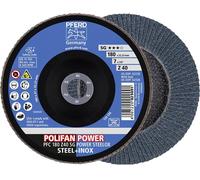 PFERD TOOLS 67784185 Z Sg Power Steelox Disque segmenté Diamètre 180 mm Ø de perçage 22.23 mm Grain 40 10 pc(s)