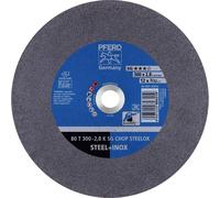 PFERD TOOLS 80 T 300-2,8 K SG CHOP STEELOX/25,4 66323052 Disque à tronçonner 300 mm 20 pc(s) acier inoxydable, Acier de