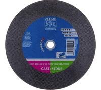 PFERD TOOLS 80 T 400-4,0 L SG CHOP HD CAST+STONE/25,4 66624083 Disque à tronçonner 400 mm 10 pc(s) aluminium, Fonte, plastique, Pierre, Métaux non ferreux
