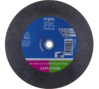 PFERD TOOLS 80 T 400-4,0 L SG CHOP HD CAST+STONE/25,4 66624083 Disque à tronçonner 400 mm 10 pc(s) aluminium, Fonte, plastique
