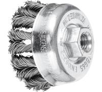 Pferd Brosse à dents COMBITWIST TBG Ø 65 mm M14, fil d'acier 0,50 pour meuleuse d'angle