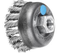 PFERD TOOLS Brosse à dents en acier inoxydable TBG Ø 65 mm M14 Ø 0,50 pour meuleuse dangle POS TBG 65/M14 INOX 0,50 43305004 1 pc(s)
