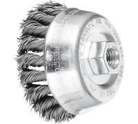 PFERD Brosse TBG pour meuleuse d'angle Ø 80 mm M14 fil d'acier 0,50 mm 43306031