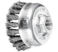 PFERD TOOLS Brosse boisseau avec filetage, torsadés POS TBG 65/M14 ST 0,35 Tbg