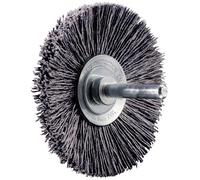 PFERD TOOLS Brosse conique non torsadée KBU Ø 70x10mm Ø tige 6 mm Ø filament SiC 0,55 mm grain 120 brosses à l'arrière KBU 7010/6