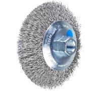 PFERD TOOLS Brosse conique sans zoom KBU Ø 115 x 10 mm M14 acier inoxydable Ø 0,35 pour meuleuse dangle POS KBU 11510/M14 INOX 0,35 43316023 1 pc(s)