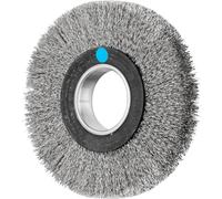 PFERD TOOLS Brosse ronde large non agrandie RBU Ø 180 x 25 mm alésage variable acier inoxydable Ø 0,30 pour support de ponçage 1 POS RBU 18025/AK32-2 INOX 0,30
