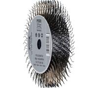 PFERD TOOLS Brosse ronde POLISCRATCH non agrandie RBU Ø 100 x 20 mm M14 Ø fil d'acier 0,60 pour meuleuse d'angle POS RBU