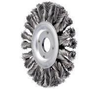 PFERD TOOLS Brosse ronde POS COMBITWIST, à tête ronde, à tête plate, RBG HD Ø 125 x 12 x 22,2 mm, diamètre du câble en acier 0,50