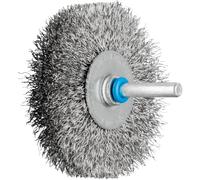 PFERD TOOLS Brosse ronde SANS contact RBU Ø 70 x 15 mm Ø tige 6 mm Ø fil en