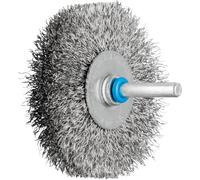 PFERD TOOLS Brosse ronde SANS contact RBU Ø 70 x 15 mm Ø tige 6 mm Ø fil en acier inoxydable 0,30 43701019 10 pc(s)