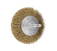 PFERD TOOLS CHEVAL OUTILS brosse conique non torsadée KBU Ø70x10mm tige Ø6 mm diamètre acier-toron-Ø0,25 mm KBU 7010/6 LIT STM