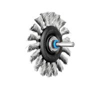 PFERD TOOLS CHEVAL OUTILS POS brosse ronde torsadée RBG Ø76x6 mm tige Ø6 mm fil en acier inoxydable Ø0,35 POS RBG 7006/6 INOX
