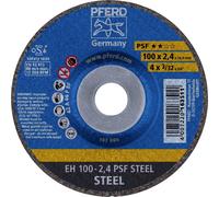 PFERD TOOLS EH 100-2,4 PSF STEEL/16,0 61739116 Disque à tronçonner à moyeu déporté 100 mm 25 pc(s) acier