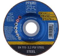 PFERD TOOLS EH 115-3,2 PSF STEEL 61740126 Disque à tronçonner à moyeu déporté 115 mm 25 pc(s) acier