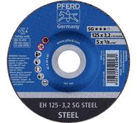PFERD TOOLS EH 125-3,2 SG STEEL 61320232 Disque à tronçonner à moyeu déporté 125 mm 25 pc(s) acier