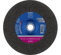 PFERD TOOLS EH 230-3,2 ZIRKON SG CAST 69120642 Disque à tronçonner à moyeu déporté 230 mm 25 pc(s) Fonte grise/ à graphi