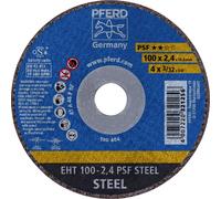 PFERD TOOLS EHT 100-2,4 PSF STEEL/16,0 61741116 Disque à tronçonner 100 mm 25 pc(s) acier