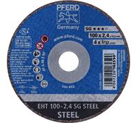 PFERD TOOLS EHT 100-2,4 SG STEEL/16,0 61340116 Disque à tronçonner 100 mm 25 pc(s) acier