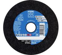PFERD TOOLS EHT 105-1,0 SG STEELOX/16,0 69121043 Disque à tronçonner 105 mm 25 pc(s) acier inoxydable, acier