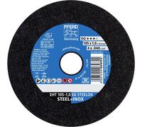PFERD TOOLS EHT 105-1,0 SG STEELOX/16,0 69121043 Disque à tronçonner 105 mm 25 pc(s) acier inoxydable, acier