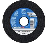PFERD TOOLS EHT 115-1,0 SG ALU 61340415 Disque à tronçonner 115 mm 25 pc(s) aluminium, Métaux non ferreux