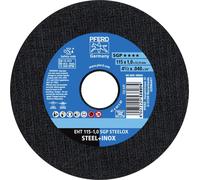 PFERD TOOLS EHT 115-1,0 SGP STEELOX 61330421 Disque à tronçonner 115 mm 25 pc(s) acier inoxydable, acier