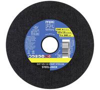 Disques de tronçonnage de PFERD, 50 pièces | EHT 125 x 1,0 x 22,23 mm droits gamme de départ START STEELOX | 69198290 - pour acier, acier inoxydable (INOX)