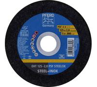 PFERD TOOLS EHT 125-2,0 PSF STEELOX 69120850 Disque à tronçonner 125 mm 25 pc(s) acier inoxydable, acier